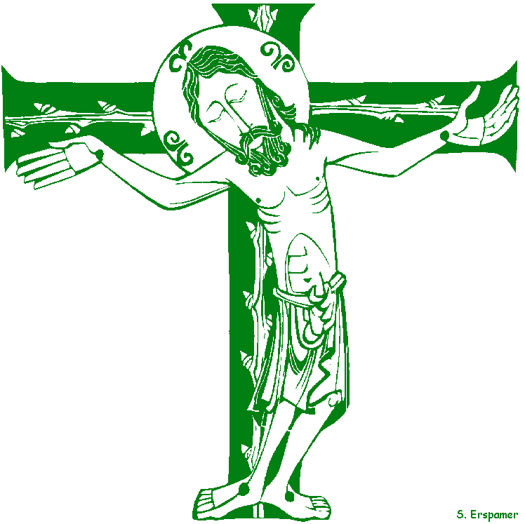 Steve Erspamer, «Clip Art For Year C», p. 33. Liturgy Training Publications, Chicago, 1994. Lien à : http://www.ltp.org